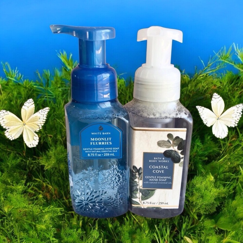 🆕Moonlight Flurries and Coastal Cove Gel Hand Soap